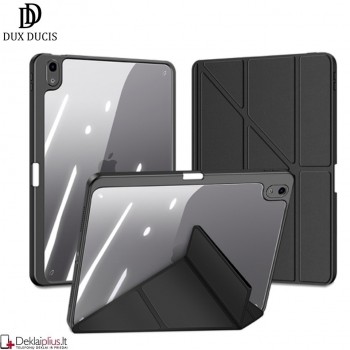 Dux Ducis Magi dėklas turintis 6 padėčių stovą - juodas (Apple Ipad Air 11 (2024-2025-2026)/Ipad Air 10.9 (2020-2022)